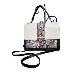 Aldo "Cailla" Snakeskin Print Satchel/Crossbody Bag
